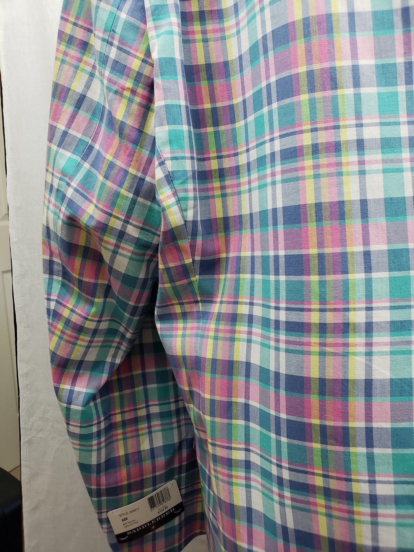 Saddlebred Plaid Blazer - Men's - New