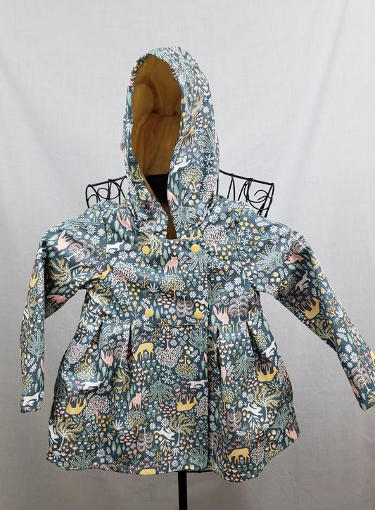 Rachel Zoe Toddler Raincoat with Leggings - Girls - New