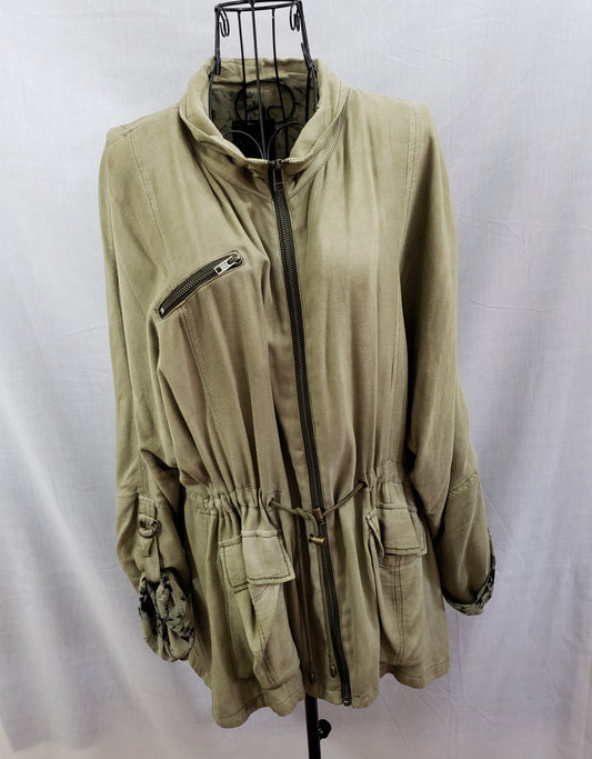Jessica Simpson Olive Green Jacket